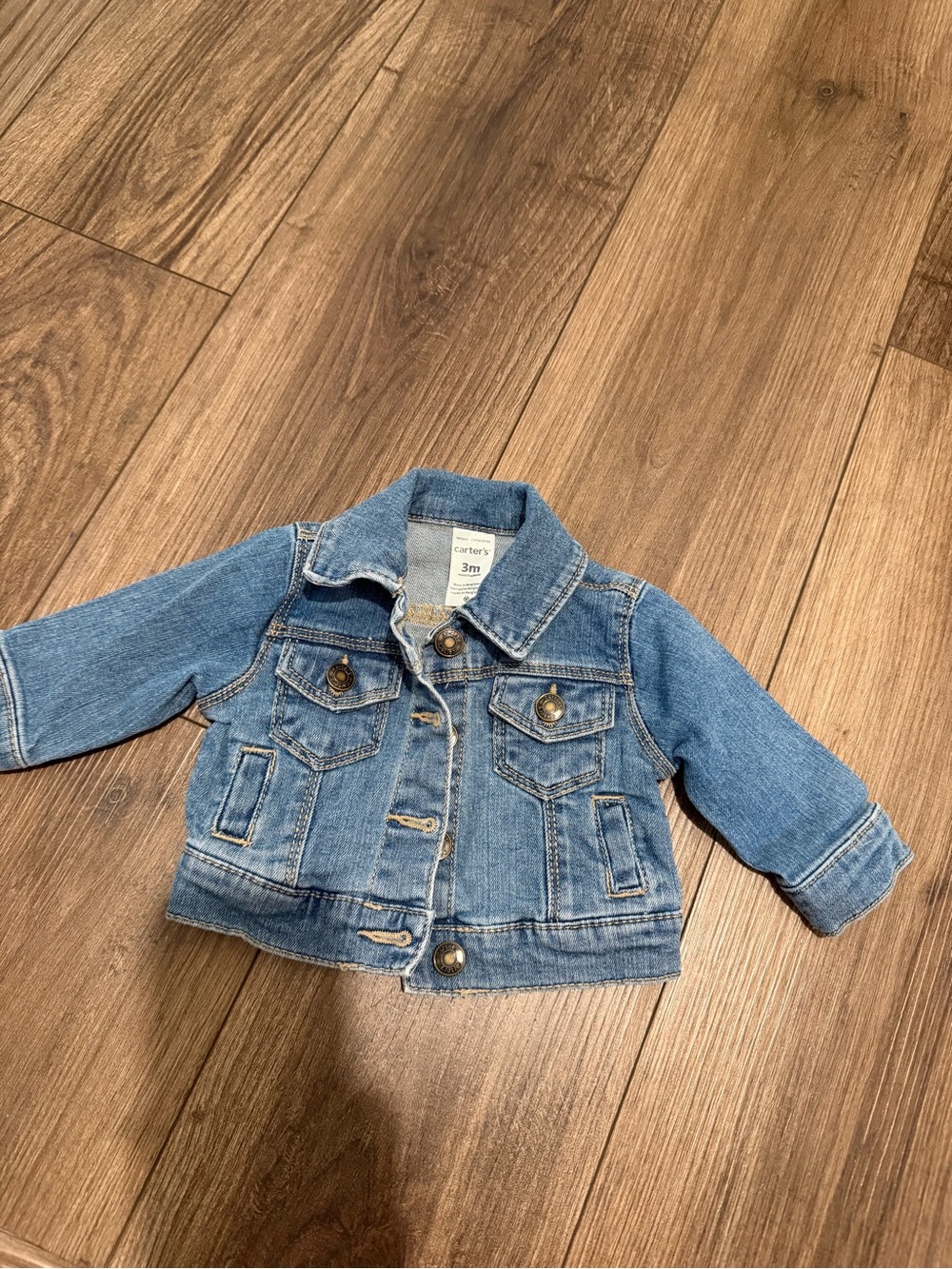 Carter's Light Blue Denim Jacket for Baby